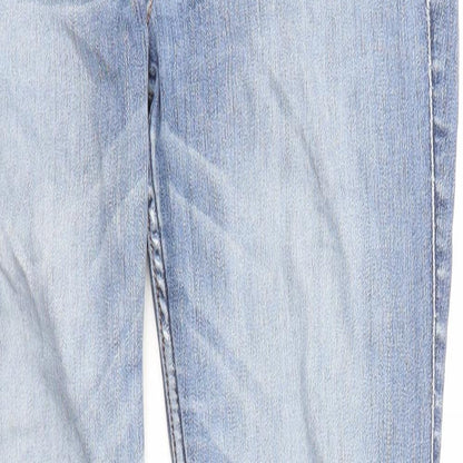 Hollister Womens Blue Cotton Skinny Jeans Size 29 in L29 in Regular Zip