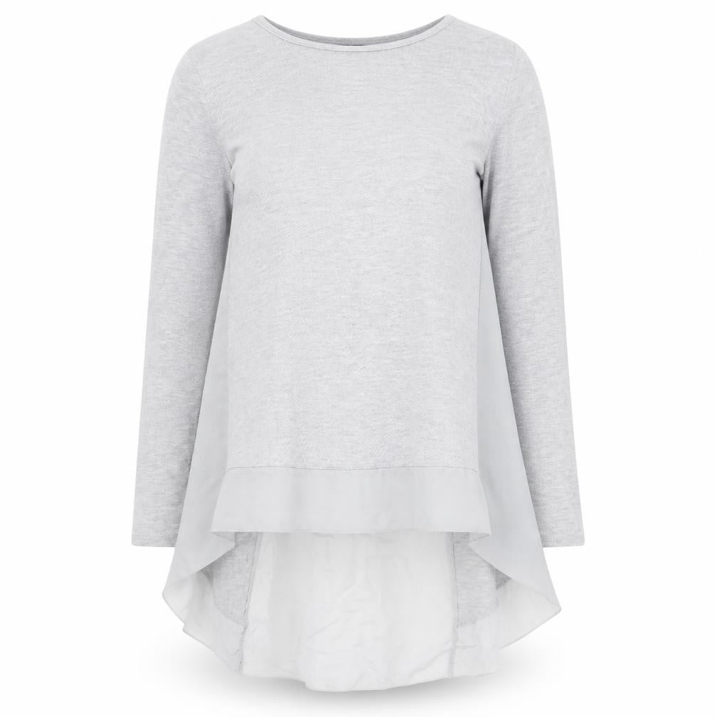 Womens UK Size S New Look Grey Pullover Jumper
