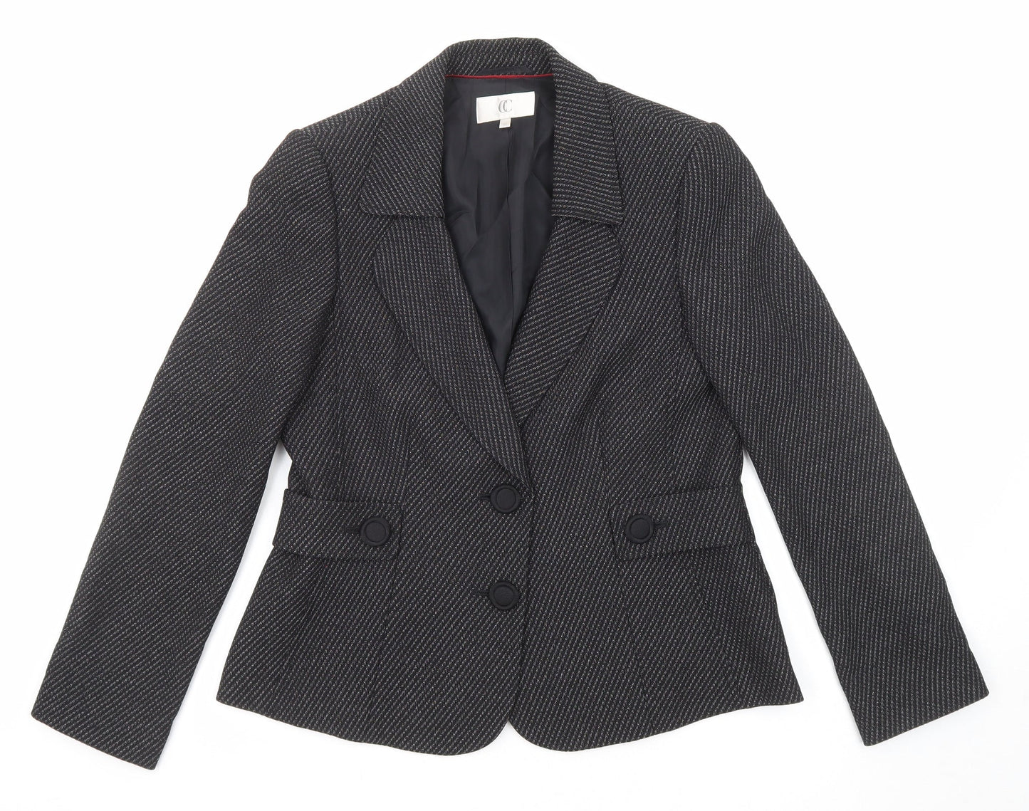 Womens UK Size 14 CC Black Jacket