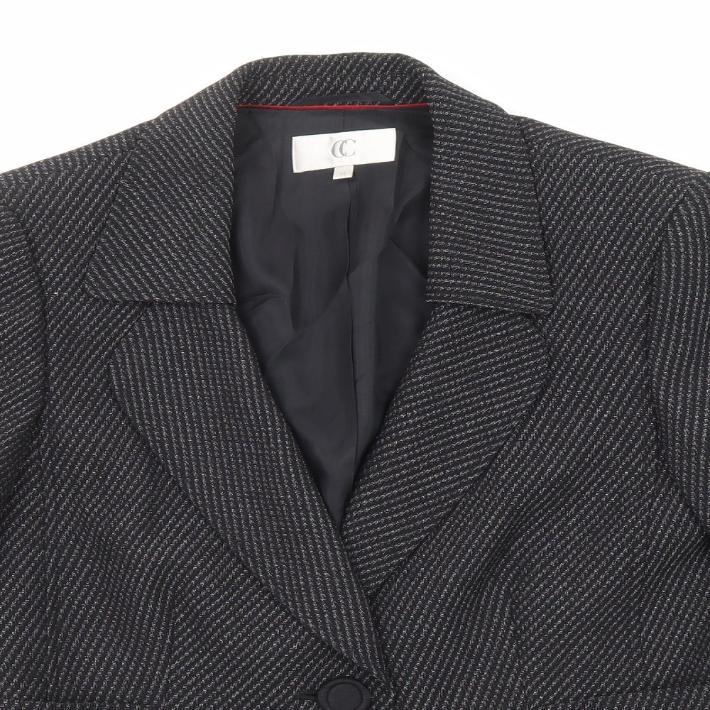 Womens UK Size 14 CC Black Jacket