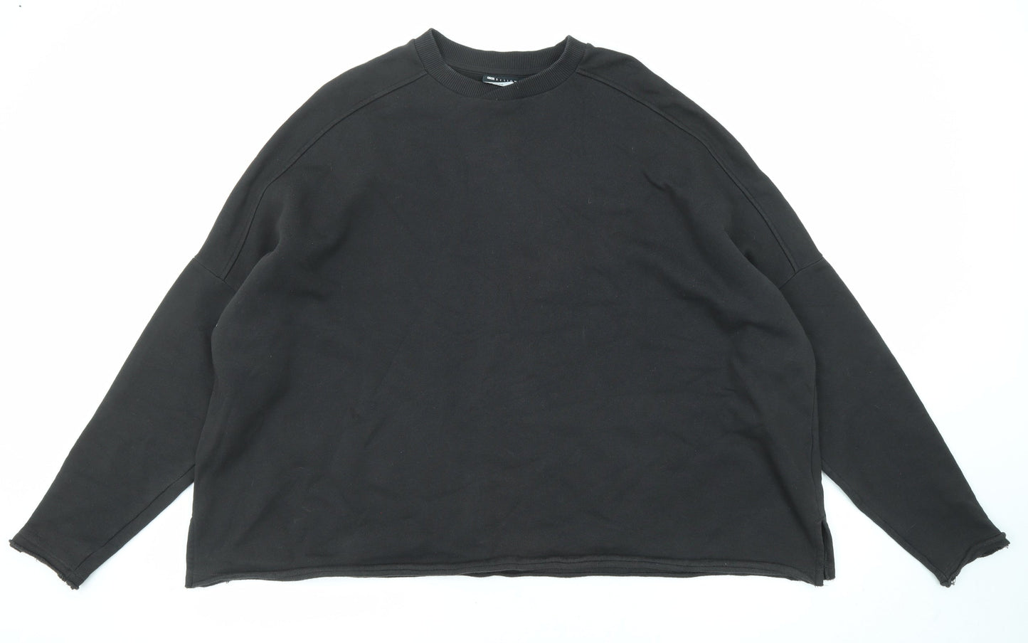 Womens UK Size S ASOS Black Pullover Sweatshirt
