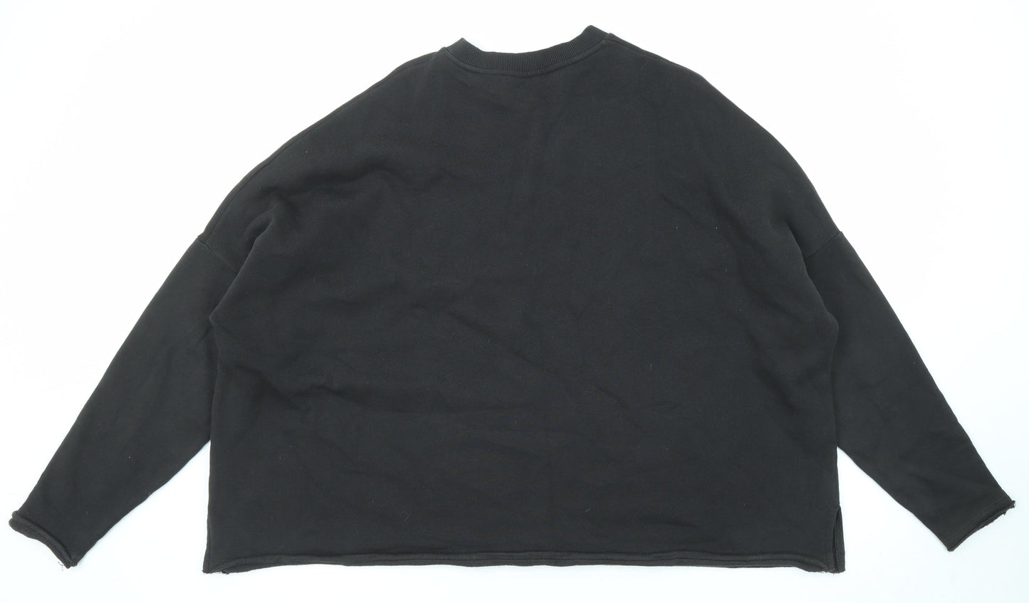 Womens UK Size S ASOS Black Pullover Sweatshirt