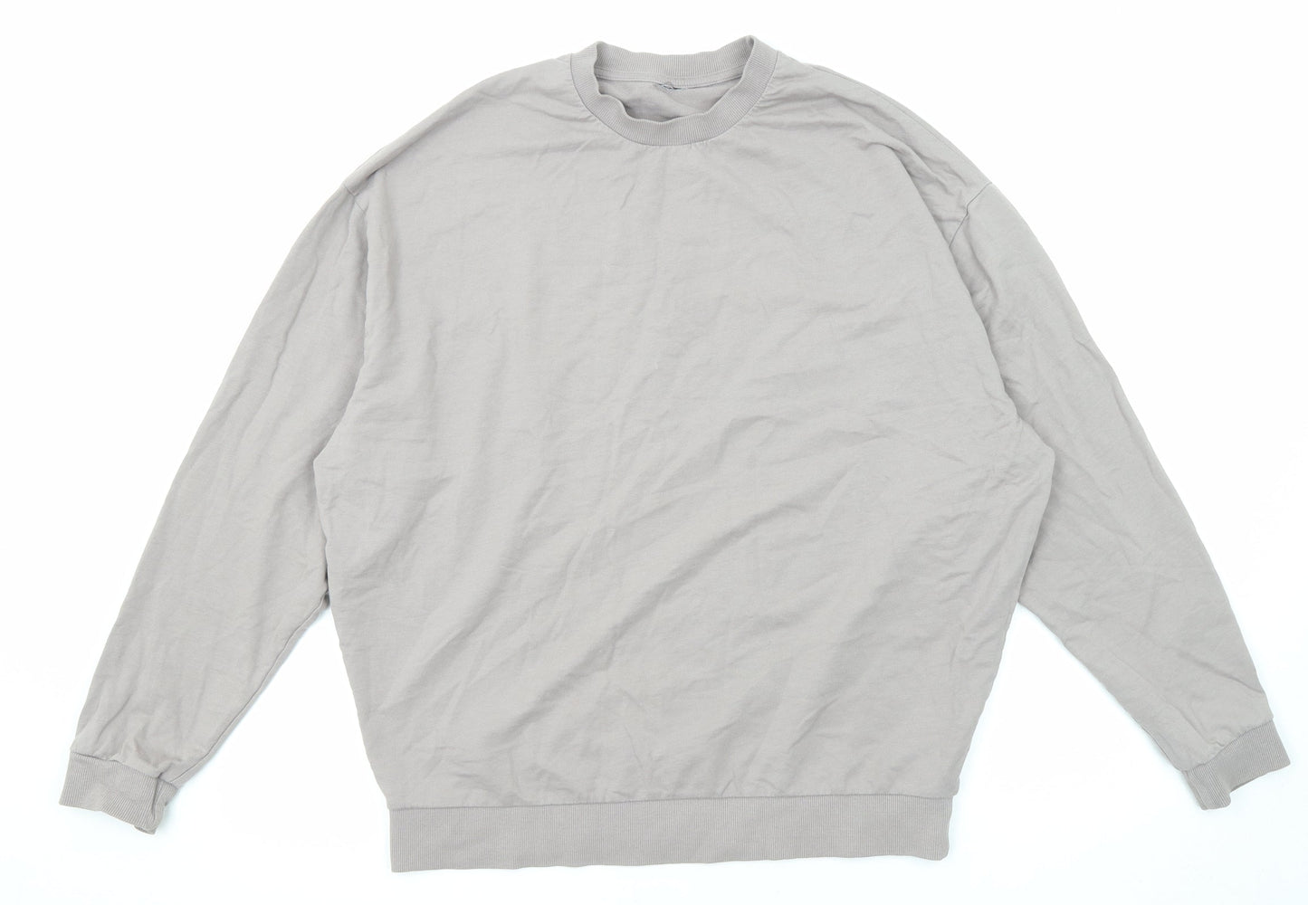Mens UK Size M ASOS Grey Pullover Sweatshirt