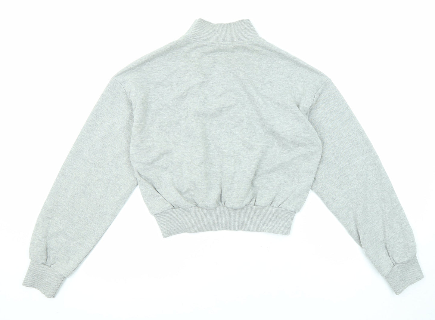 Womens UK Size S FOREVER 21 Grey Pullover Sweatshirt