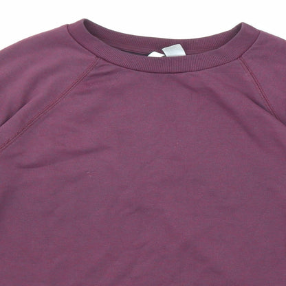 Womens UK Size M Divided by H&M Purple Pullover Sweatshirt
