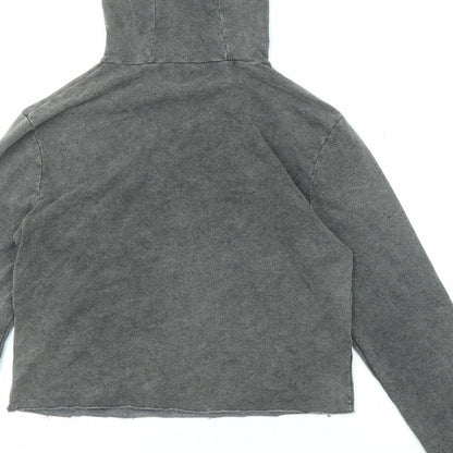 M&Co Girls Grey Cotton Pullover Hoodie Size 14 Years Pullover - Forever Wild