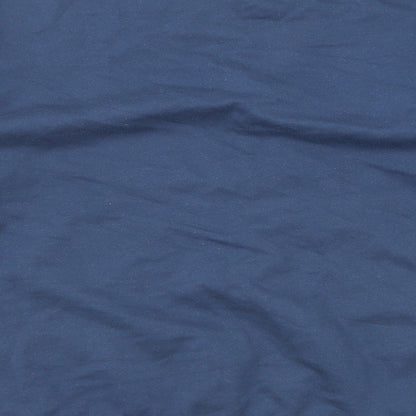 PRETTYLITTLETHING Womens Blue Cotton Pullover Sweatshirt Size S Pullover - Brooklyn