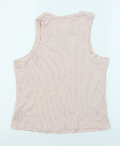 Womens UK Size S Marks and Spencer Pink Camisole Tank
