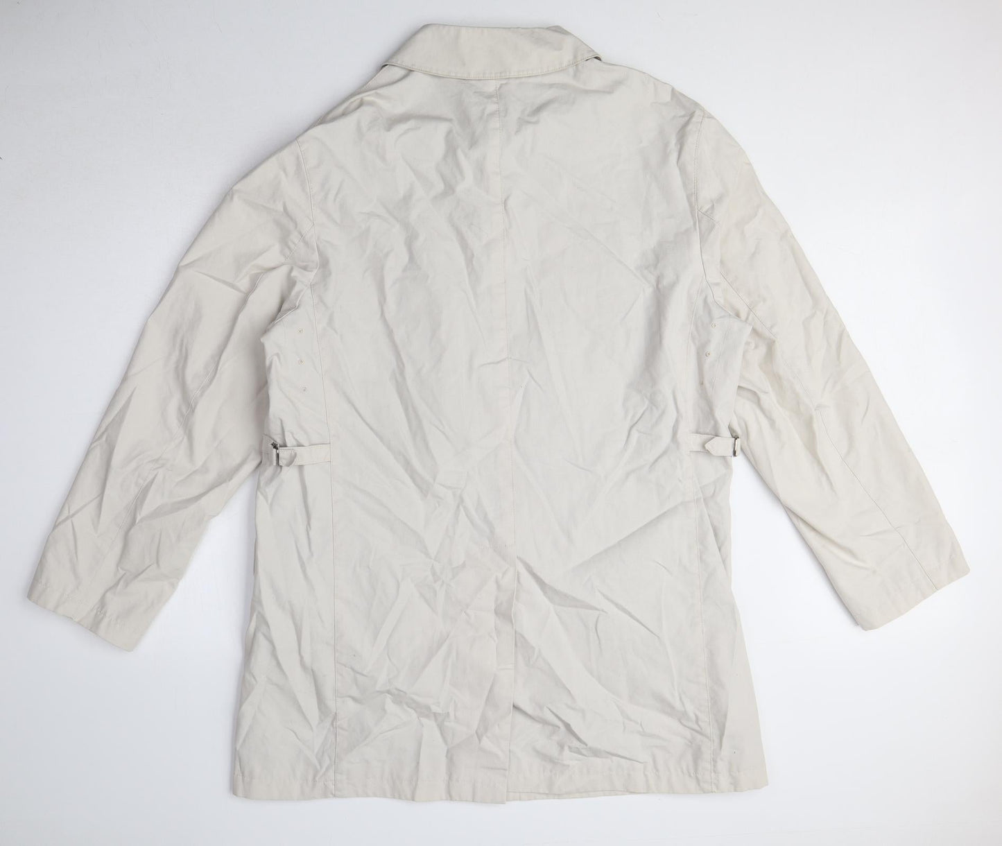 Autograph Womens Beige Jacket Size L Button