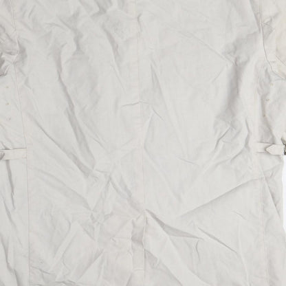 Autograph Womens Beige Jacket Size L Button