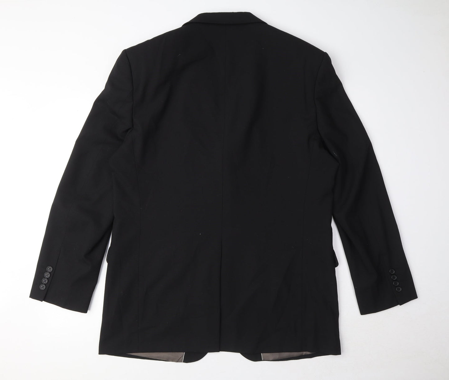 Mens UK Size M Marks and Spencer Regular Black Suit Jacket