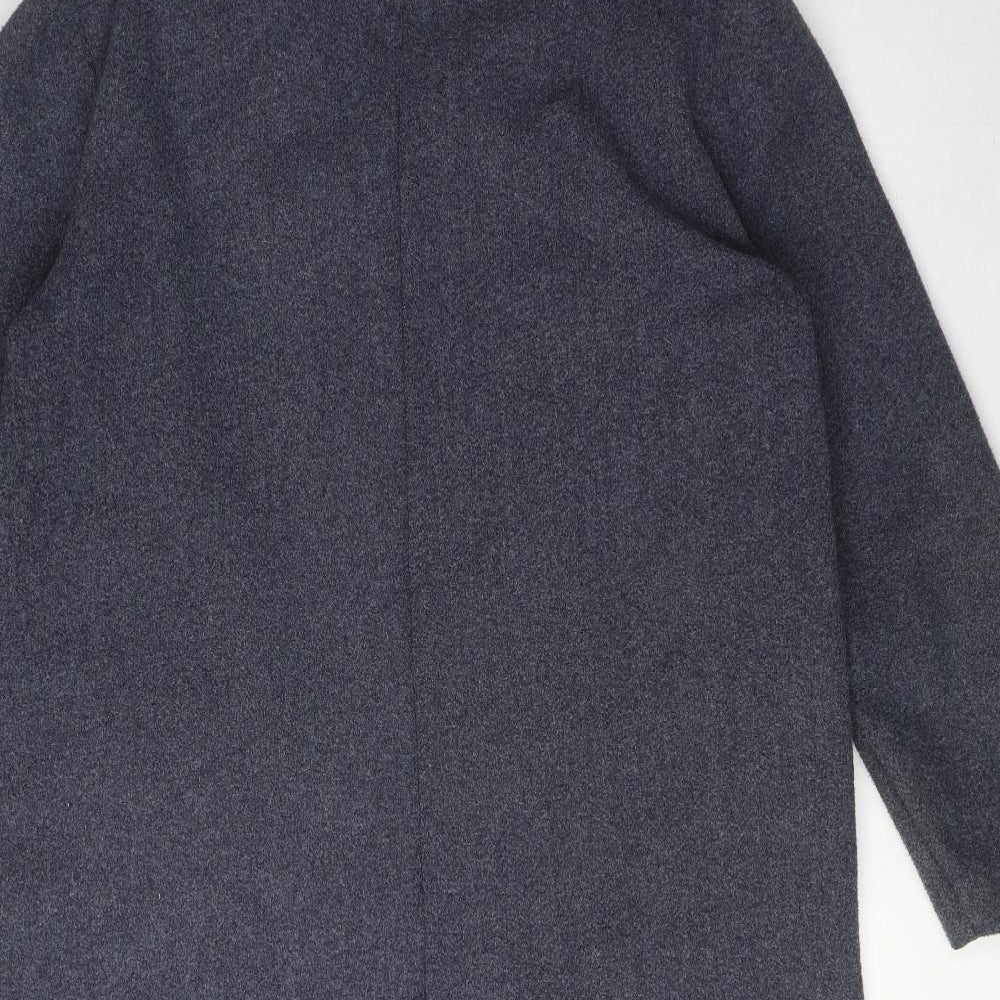 Womens UK Size 12 Dorothy Perkins Blue Overcoat