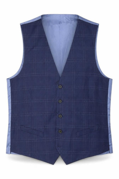 Mens UK Size 40 Marks and Spencer Regular Blue Suit Jacket