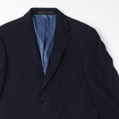 Mens UK Size M Marks and Spencer Regular Blue Suit Jacket