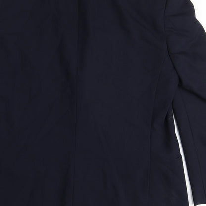 Mens UK Size M Marks and Spencer Regular Blue Suit Jacket