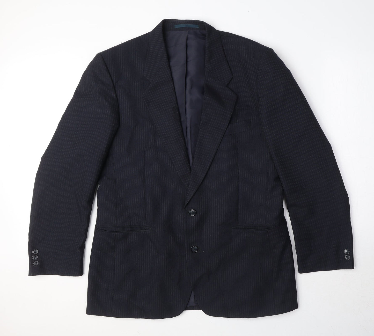Mens UK Size 40 C&A Regular Blue Suit Jacket