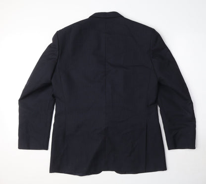 Mens UK Size 40 C&A Regular Blue Suit Jacket