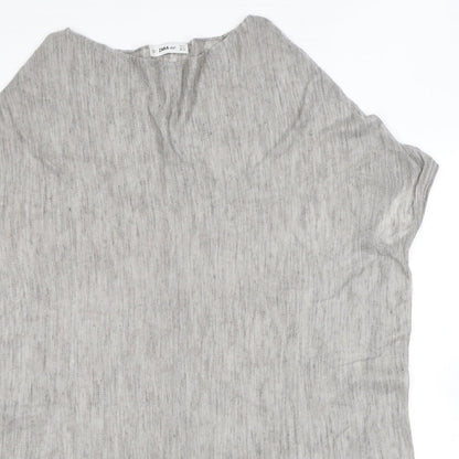 Womens UK Size S Zara Grey Pullover Jumper