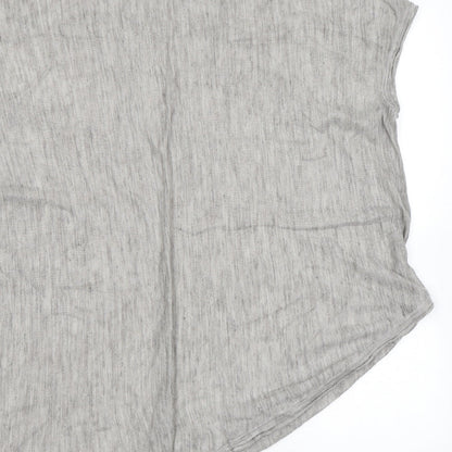 Womens UK Size S Zara Grey Pullover Jumper