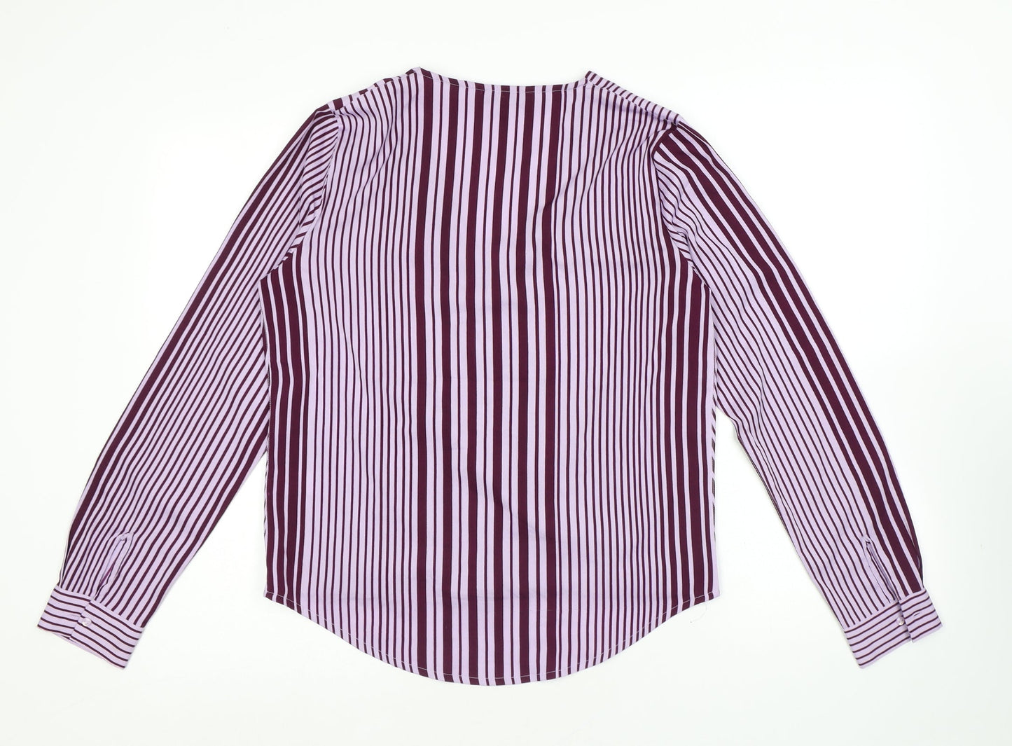 Womens UK Size 10 NEXT Purple Basic Blouse