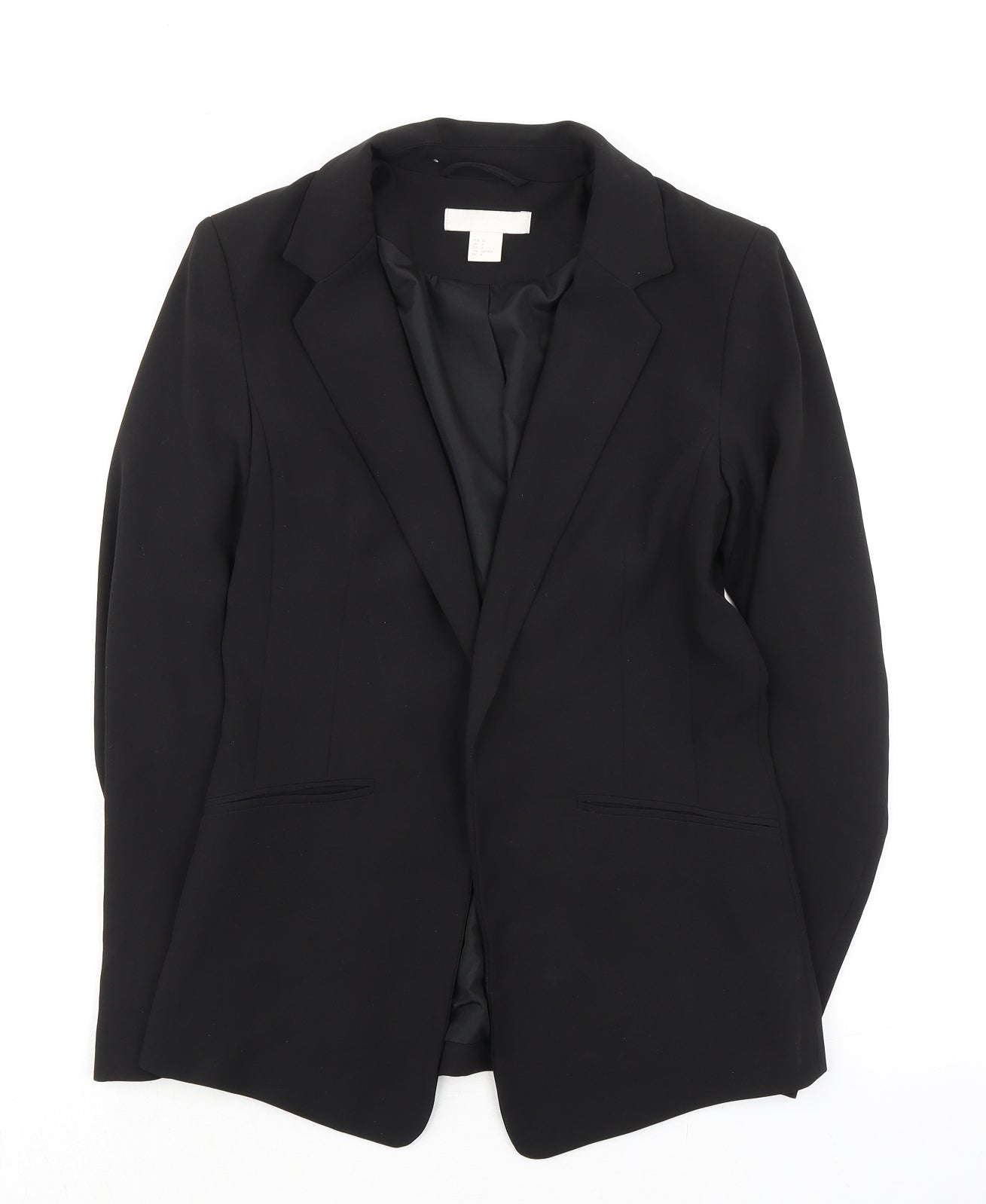 Womens UK Size 6 H&M Black Jacket