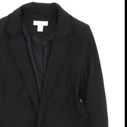 Womens UK Size 6 H&M Black Jacket