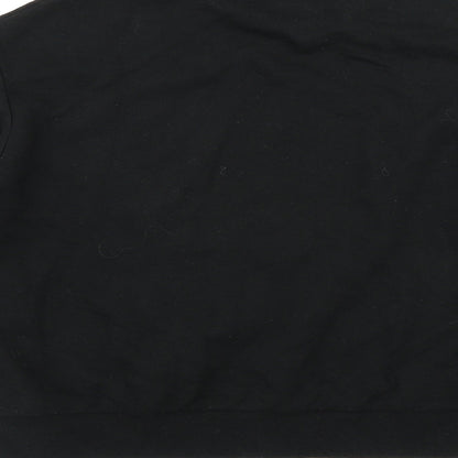 Zara Womens Black Cotton Pullover Sweatshirt Size S Pullover - I must be dreaming