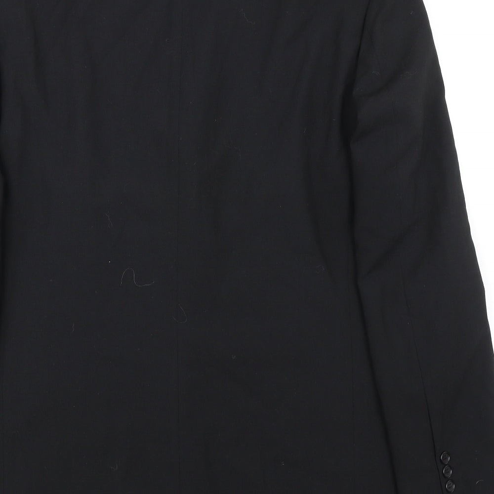 Mens UK Size 44 Marks and Spencer Regular Black Suit Jacket