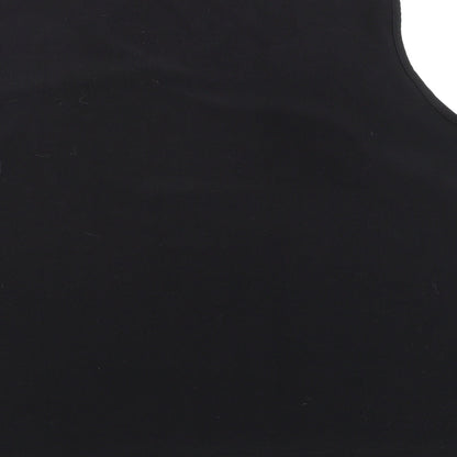 Womens UK Size 26 essence Black Basic Tank