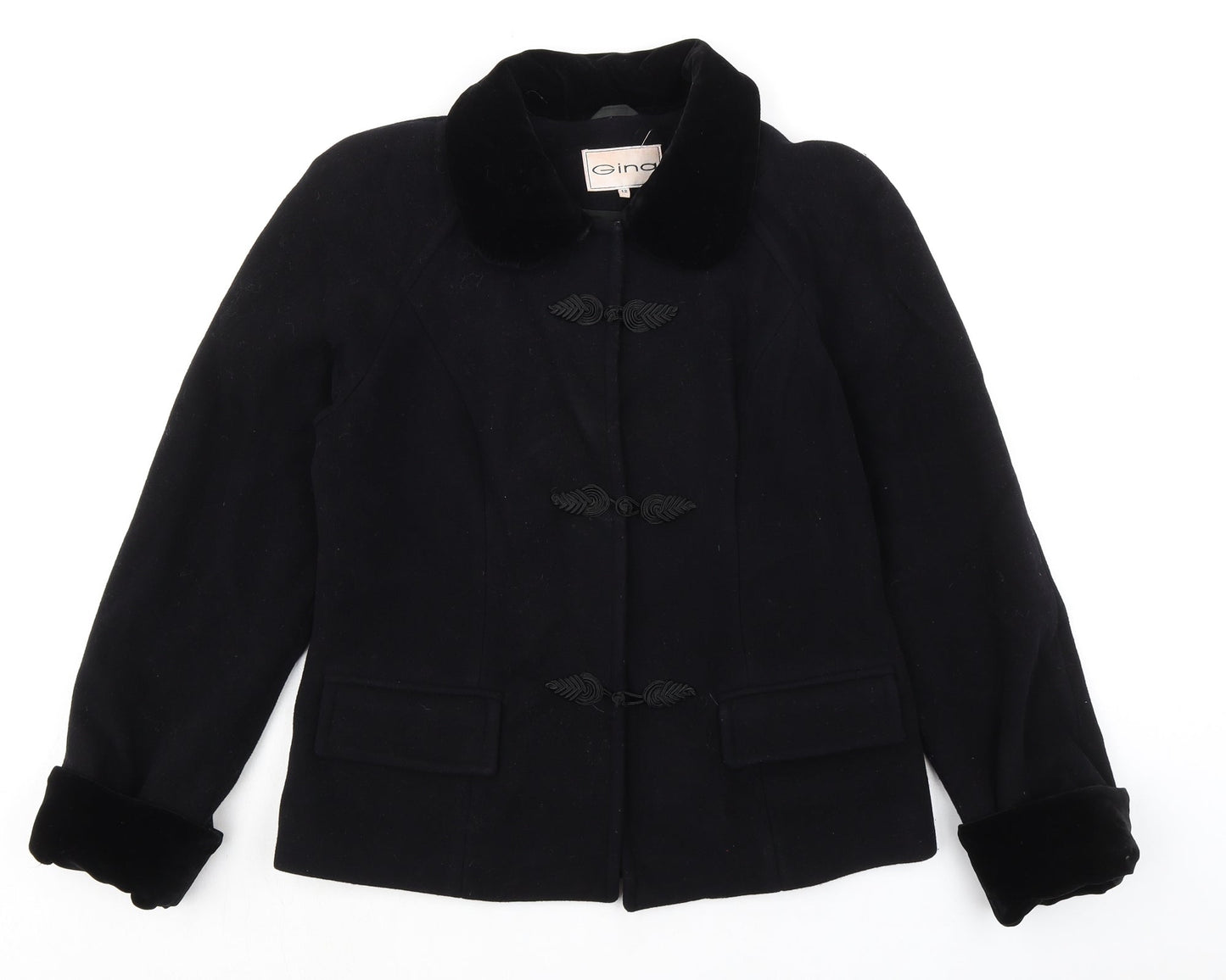 Womens UK Size 12 Gina Black Jacket