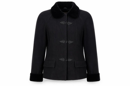 Womens UK Size 12 Gina Black Jacket