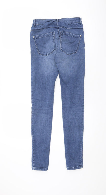 Womens UK Size 4 Marks and Spencer Regular Fit Skinny Blue Jeans