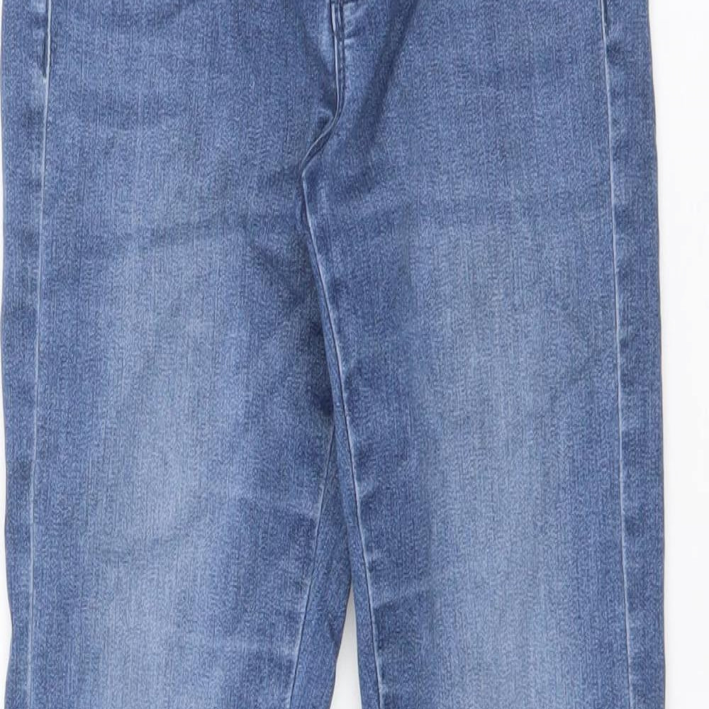 Womens UK Size 4 Marks and Spencer Regular Fit Skinny Blue Jeans
