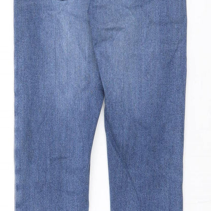 Womens UK Size 4 Marks and Spencer Regular Fit Skinny Blue Jeans