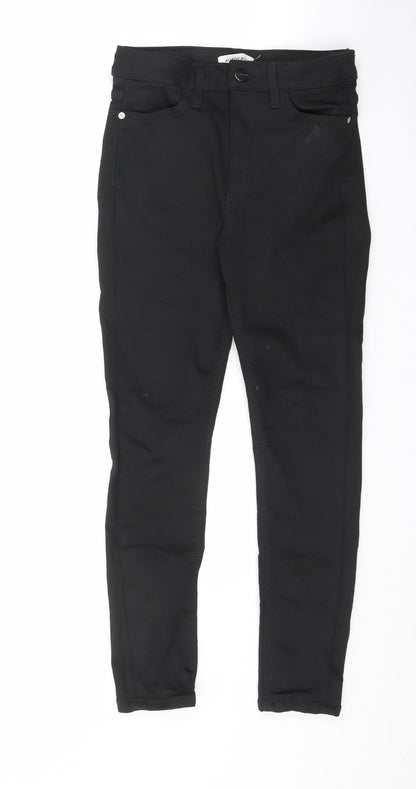 Womens UK Size 10 Marks and Spencer Regular Fit Skinny Black Jeans