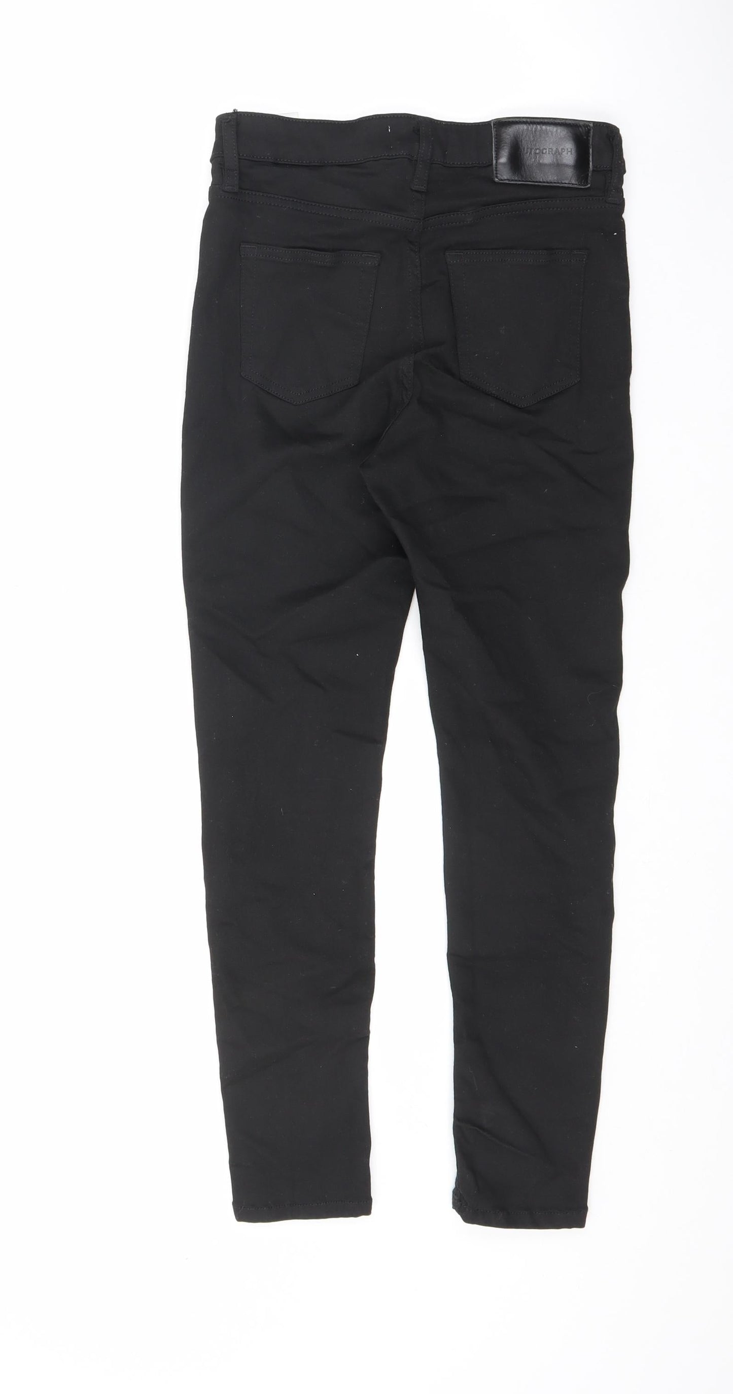 Womens UK Size 10 Marks and Spencer Regular Fit Skinny Black Jeans