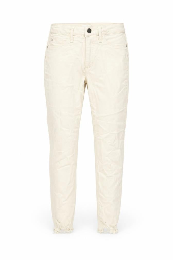Womens UK Size 8 River Island Regular Fit Skinny Ivory Jeans