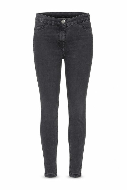 Womens UK Size 10 Nutmeg Regular Fit Skinny Black Jeans