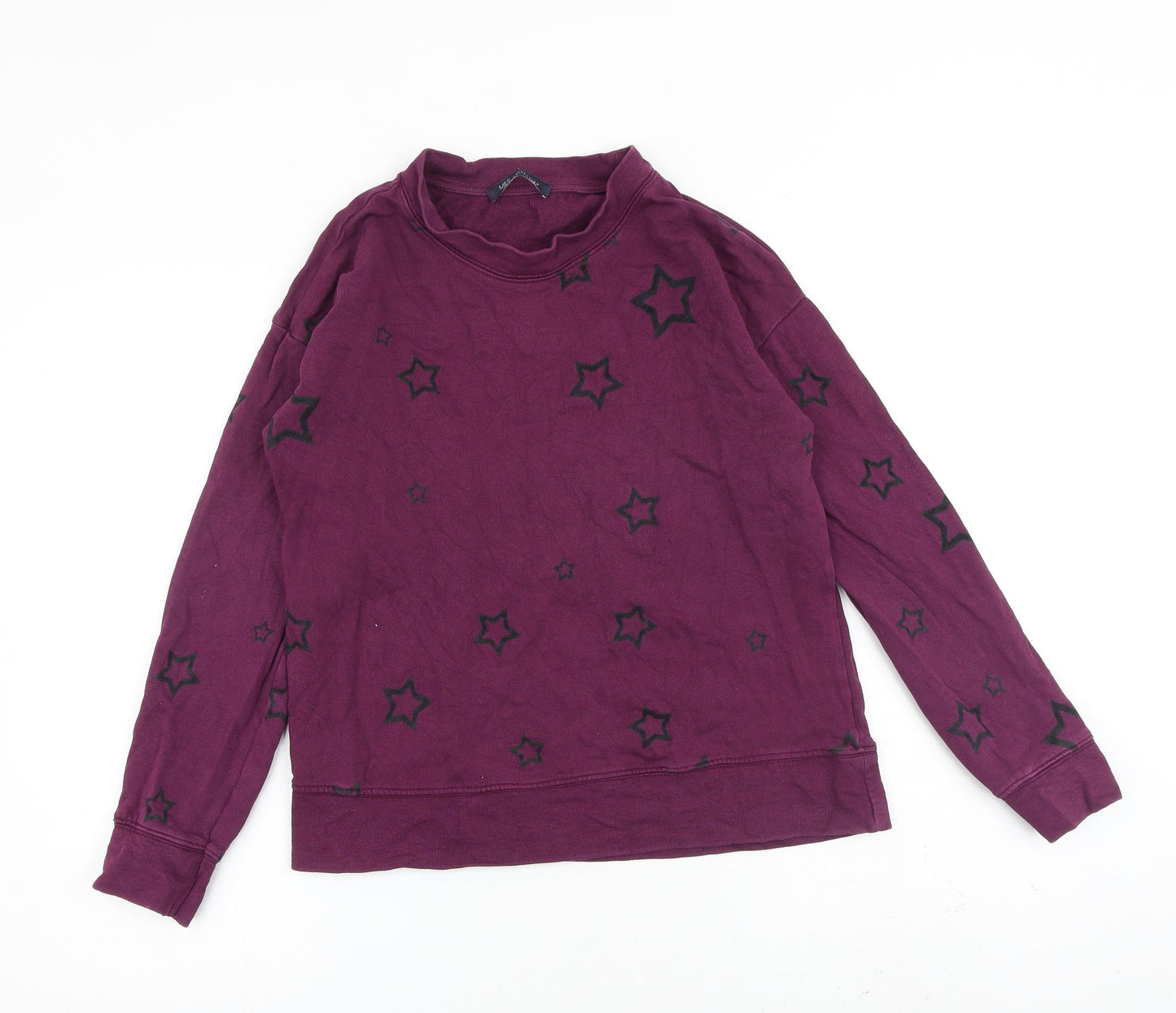 Womens UK Size 8 Marks and Spencer Purple Pullover Sweatshirt