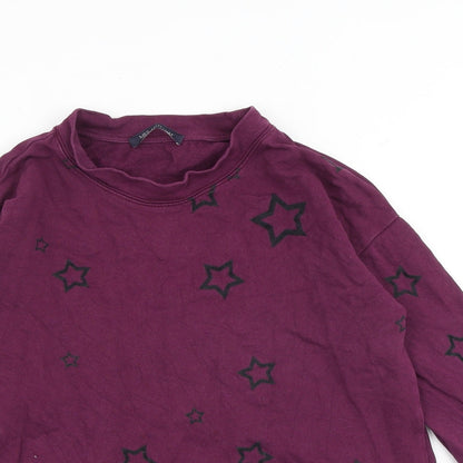 Womens UK Size 8 Marks and Spencer Purple Pullover Sweatshirt