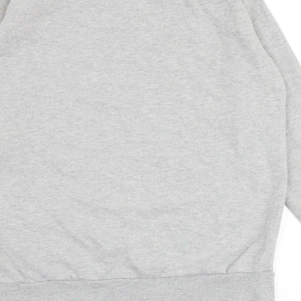 Mens UK Size XS Stranger Things Grey Pullover Sweatshirt