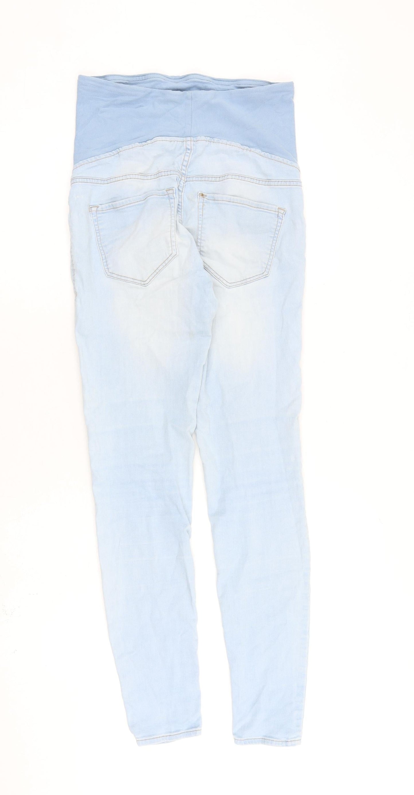 Womens UK Size 10 H&M Regular Fit Jegging Blue Jeans