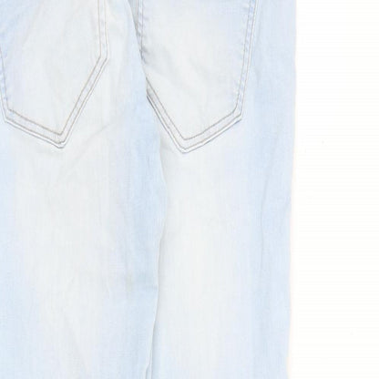Womens UK Size 10 H&M Regular Fit Jegging Blue Jeans