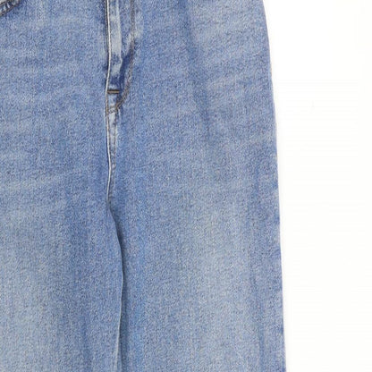 BDG Womens Blue Cotton Straight Jeans Size 28 in L32 in Regular Zip