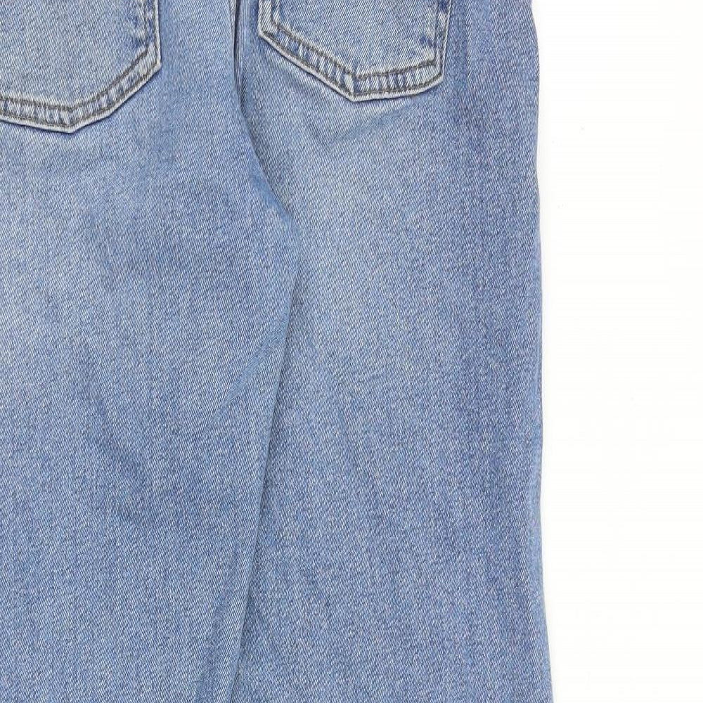 BDG Womens Blue Cotton Straight Jeans Size 28 in L32 in Regular Zip