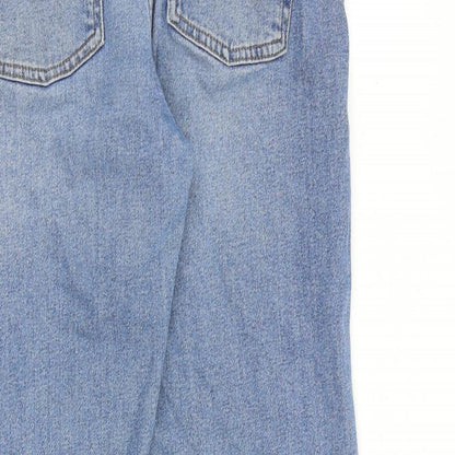 BDG Womens Blue Cotton Straight Jeans Size 28 in L32 in Regular Zip