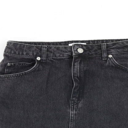 Womens UK Size 10 Topshop Mini Denim Skirt
