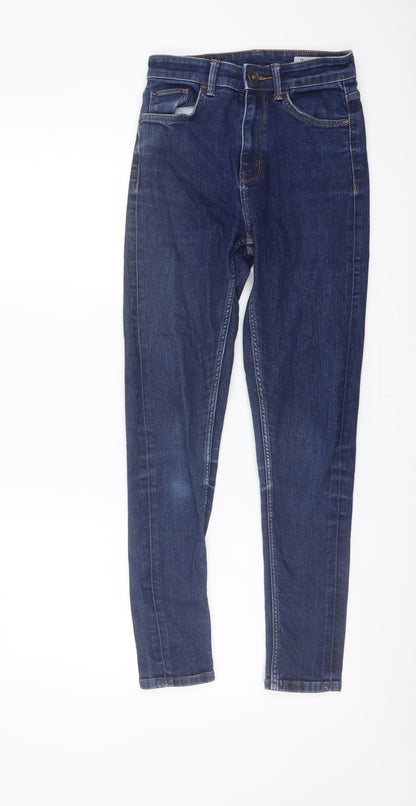 Womens UK Size 6 Marks and Spencer Regular Fit Skinny Blue Jeans