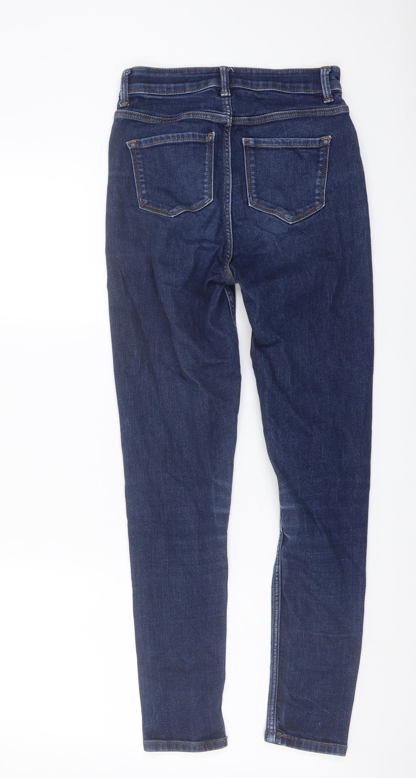 Womens UK Size 6 Marks and Spencer Regular Fit Skinny Blue Jeans