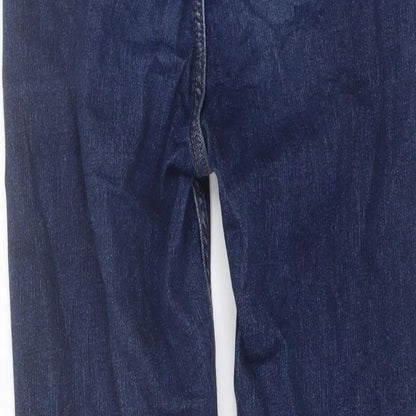Womens UK Size 6 Marks and Spencer Regular Fit Skinny Blue Jeans